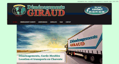 Desktop Screenshot of demenagement-transport-charente.com